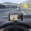 Premium Black Adjustable Car Phone Holder for Smartphones