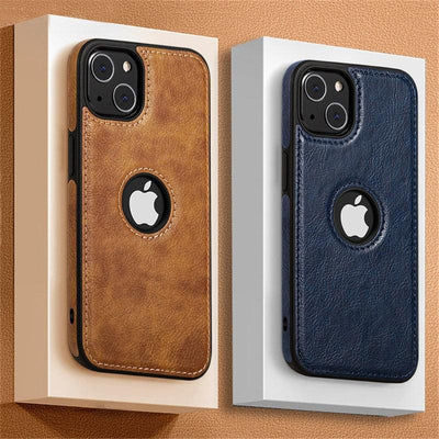 Coque en cuir ultra fine premium pour iPhone 13 Pro Max