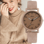 Montre en cuir élégante pour femmes