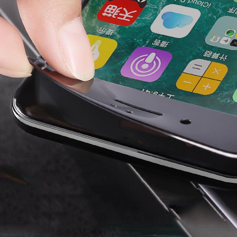 Verre trempé incurvé 9D pour iPhone 7/8 Plus