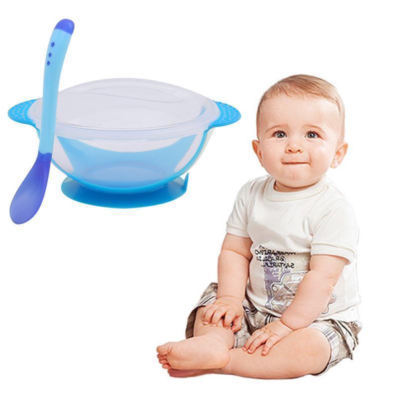 Juego de cucharas de silicona avanzadas para alimentación de bebés de 4 a 24 meses