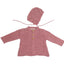 Combinaison Tricotée de Style Rétro pour Fille Bébé