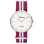 Luxury Unisex Quartz Watch with Elegant Strap Design