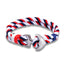 Bracelet Ancre en Acier Inoxydable de Luxe pour Hommes