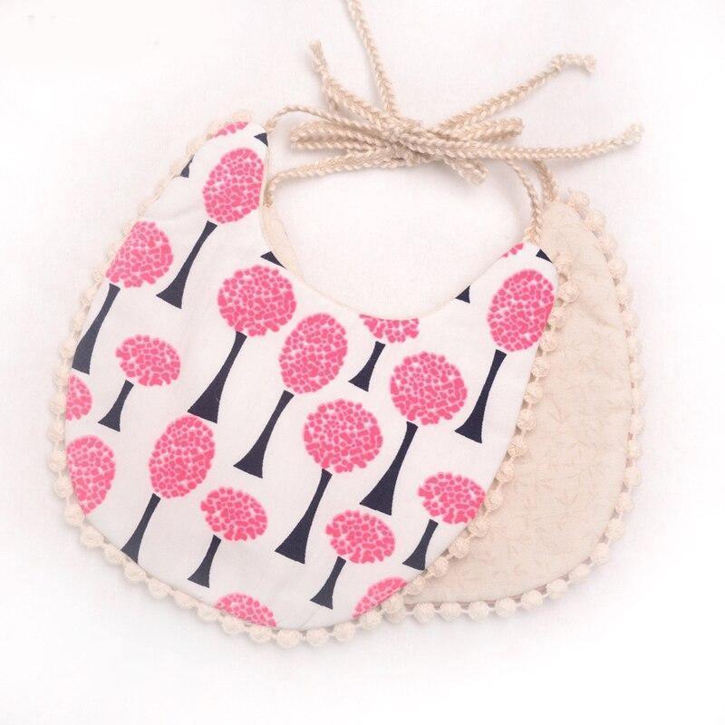 Double-Deck Infant Bibs - Stylish Cotton Linen for Toddlers