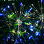Modern Luxury LED Solar Garden Lamp - Tree Fireworks Design