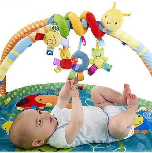 Vibrant Baby Activity Spiral - Engaging Travel Toys for Infants - Korvel