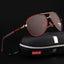 Lunettes de soleil aviateur polarisées de luxe avec protection UV400