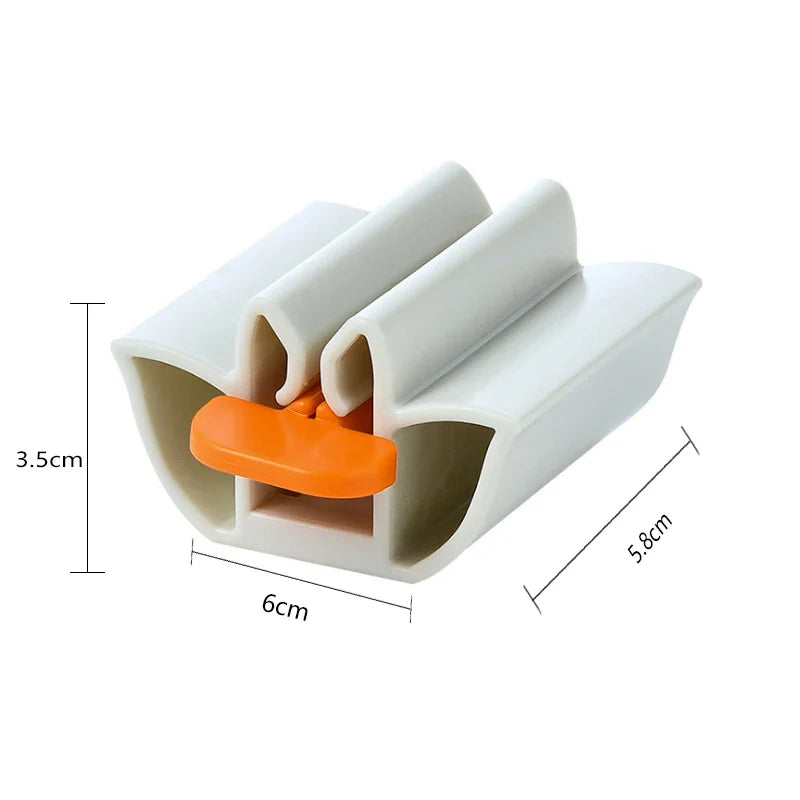 Presse-tube et distributeur de dentifrice coloré pour enfants