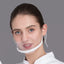Transparent Catering Mask Anti Fog Catering Food Hotel Plastic Kitchen Restaurant Smile Mouth Masks - Korvel