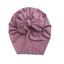 Elegant Cotton Turban Beanie for Newborns