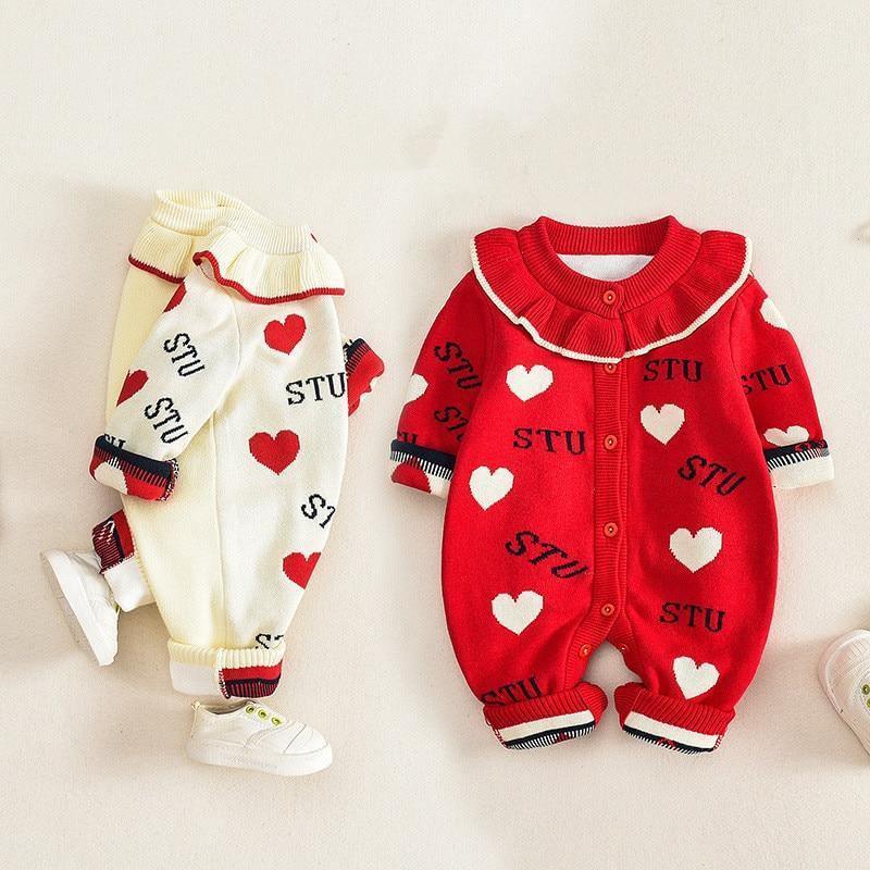 Adorable Baby Christmas Romper Jumpsuit