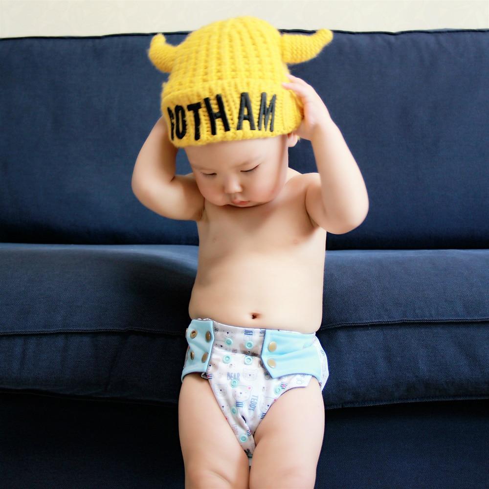 Modern Luxury Printed Washable Cloth Diaper Set