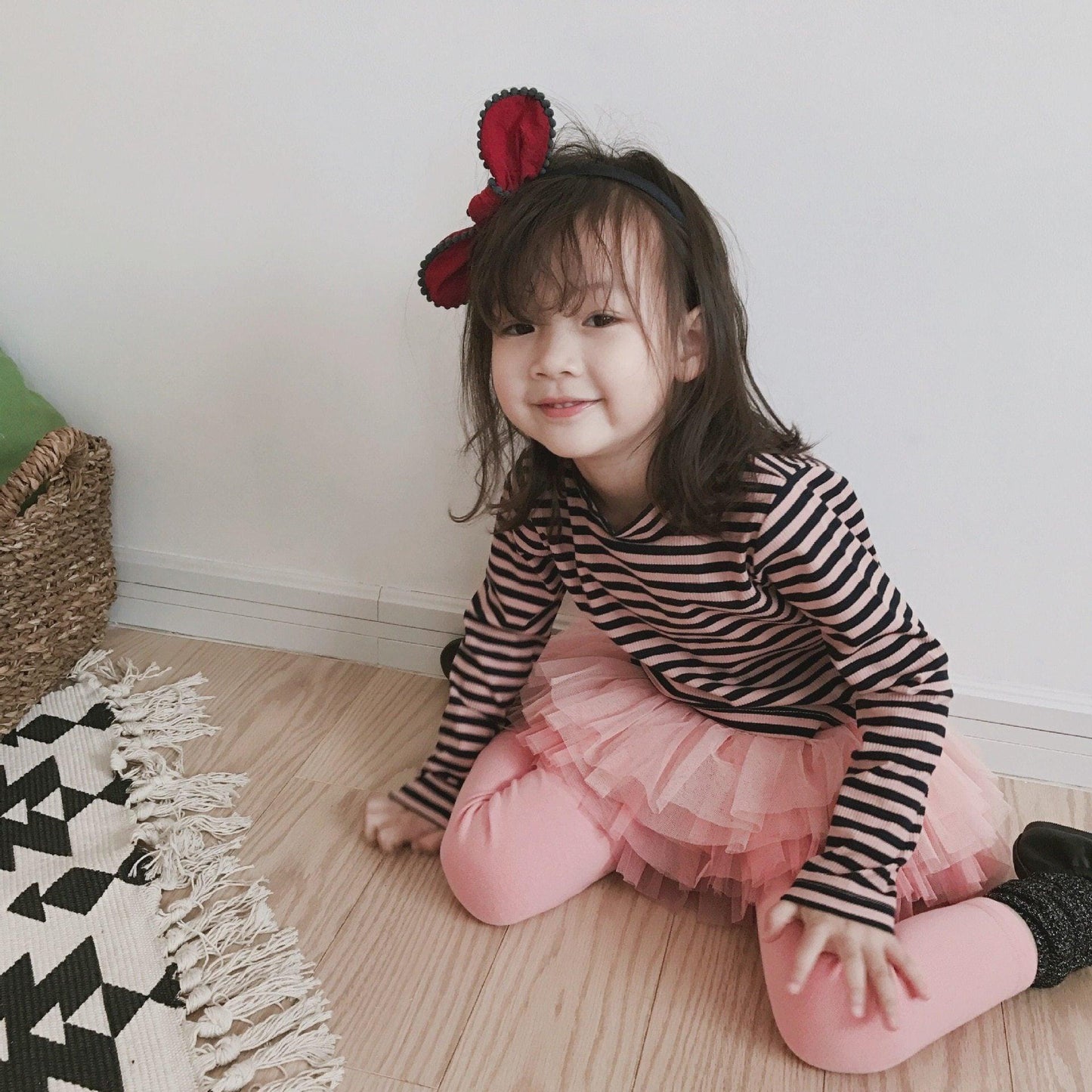 Modern Baby Girls Leggings with Skirt - Comfortable Fall Pants