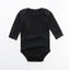 Combinaison Bébé Classique Moderne en Couleur Unie - Jumpsuit à Manches Longues en Coton