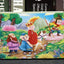 Puzzle en bois cartoon d'animaux de 60 pièces pour enfants