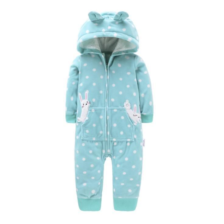 Combinaison en polaire corail douillette pour bébé pour toutes les occasions