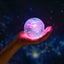 STEVVEX 3D Print Star Moon Colorful Lamp - Touch Control Night Light