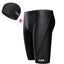 Pantalones de baño para hombres con gafas de natación impermeables y tapa para tapones de oído