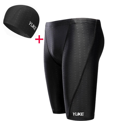 Pantalones de baño para hombres con gafas de natación impermeables y tapa para tapones de oído