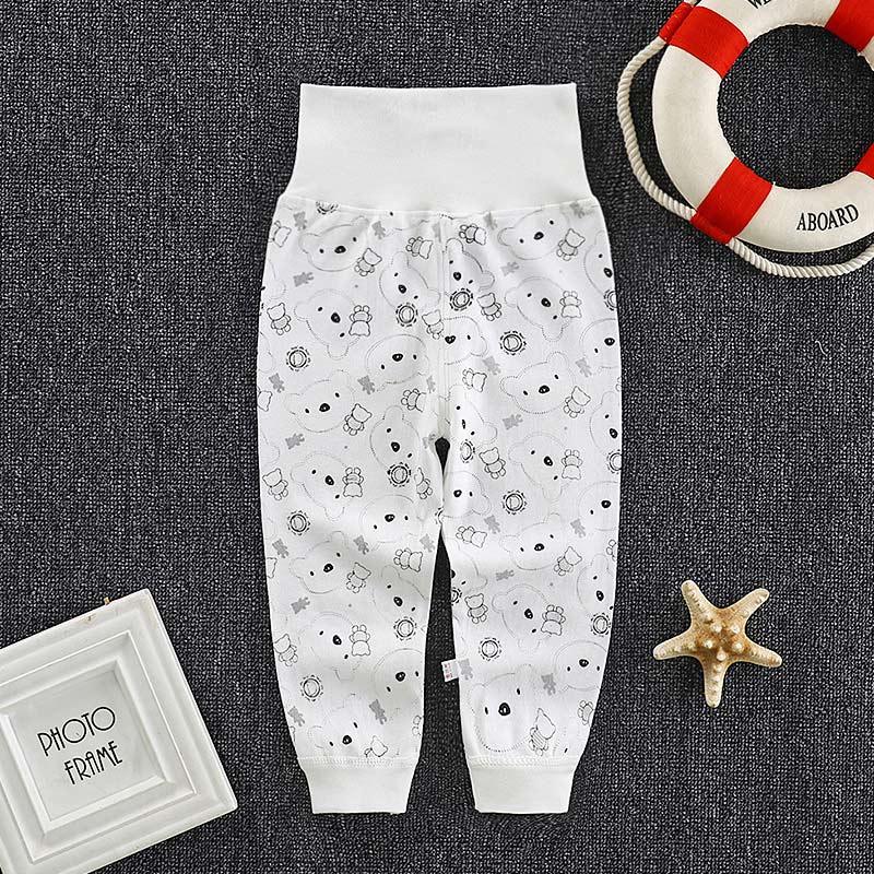 Premium Cotton High Waist Baby Leggings for Newborns