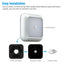 STEVVEX Wireless LED Motion Sensor Night Lights - Set of 2
