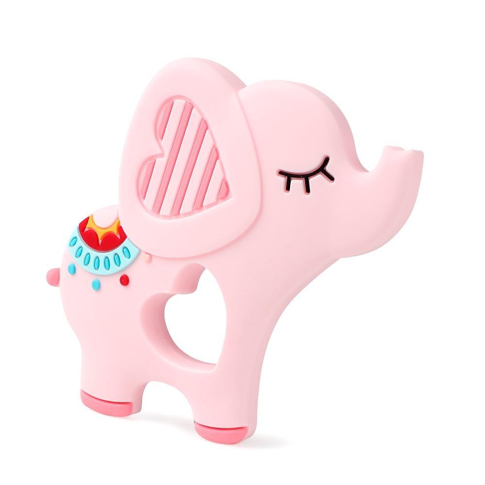 Premium Silicone Baby Teether - Animal Designs for Comfort
