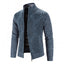 Elegant Slim Fit Fleece Jacket for Men