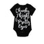 Bodysuit de bébé imprimé moderne de luxe - Combinaison d'été unisexe