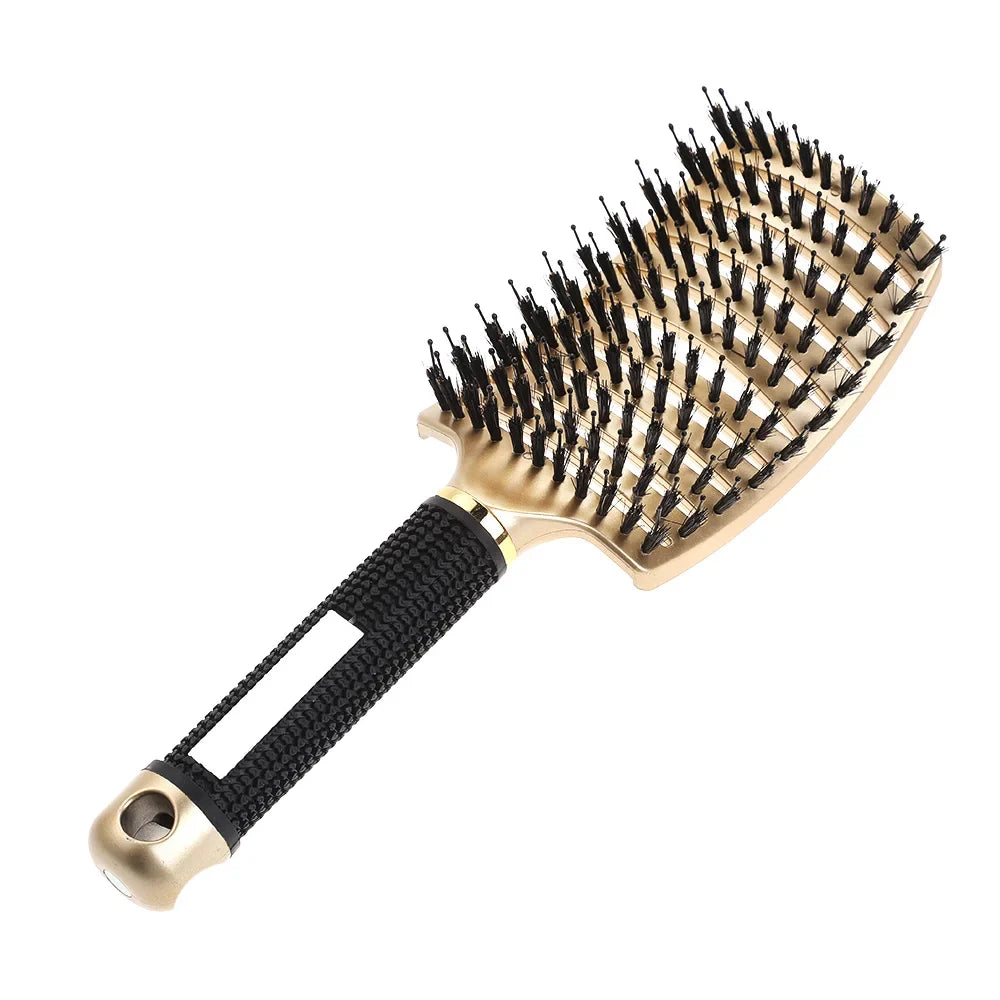 Detangle Hairbrush Women Wet Comb Hair Brush Professional Hair Brush Massage Comb Brush for Hair Hairdresser Hairdressing Tools - Korvel