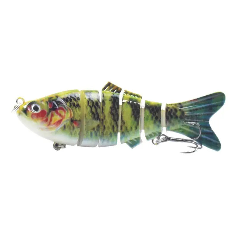 10cm 16.5g Multi-section Lure With Ring Beads Simulation Luya Multi-section Lure Submerged Bionic 6-section Lure - Korvel