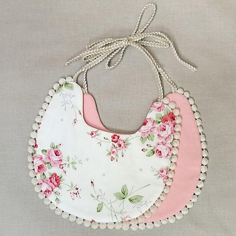 Double-Deck Infant Bibs - Stylish Cotton Linen for Toddlers