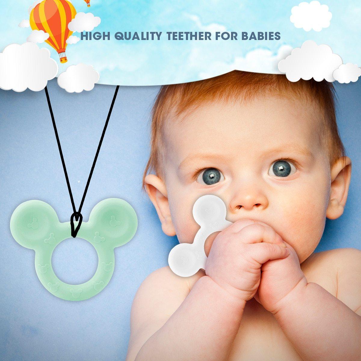 Animal Style Baby Silicone Teether - Food Grade & BPA Free