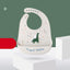 Bibs de bebé de silicona impermeables premium - Ajustables y coloridos