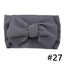 Diadema Grande con Lazo para Niñas - Accesorio de Cabello Ajustable
