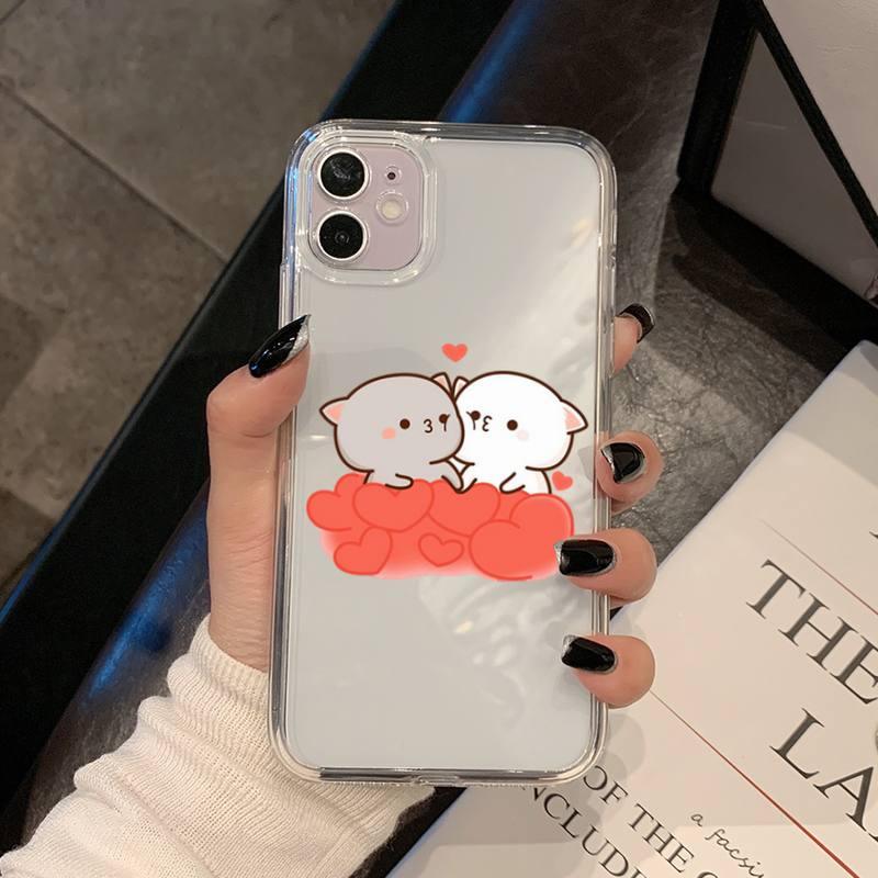 Colorful Cat Phone Case for iPhone 11, 12, 13 Series