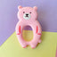 4-Pack Bear Silicone Teething Toys - Safe & Fun Baby Chewables - Korvel