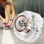 Montre de sport numérique étanche pour femmes élégante