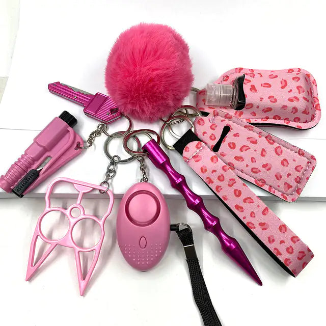 Compact Survival Self Defense Keychain