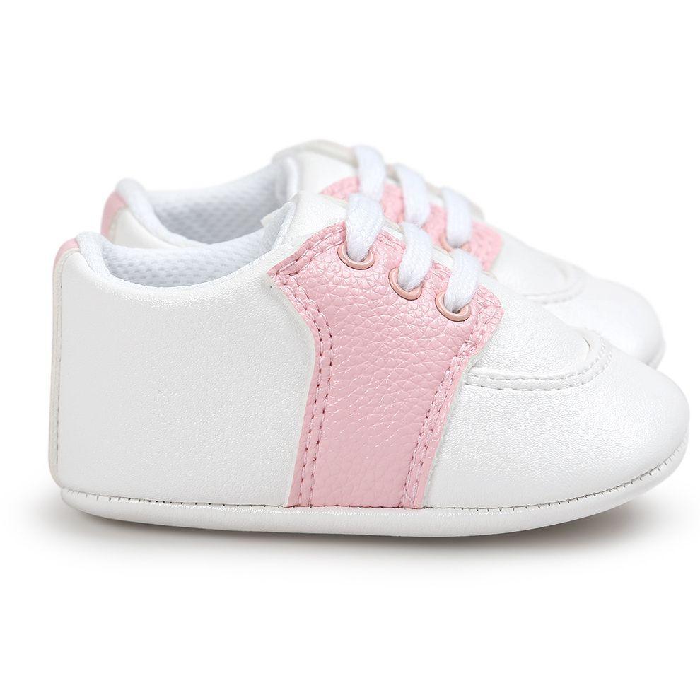 Premium Newborn Star First Walkers - Soft Sole Sneakers