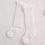 Charming Non-Slip Cotton Knee High Socks with Bow for Baby Girls - Korvel