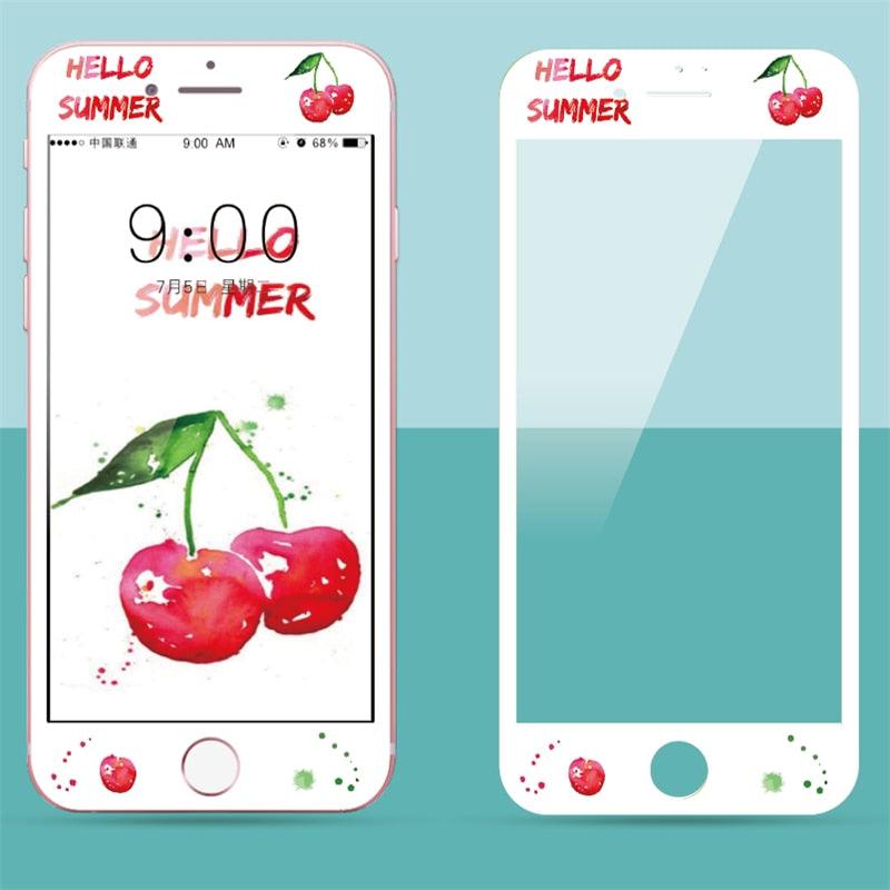 Premium Cartoon Tempered Glass Screen Protector for iPhone