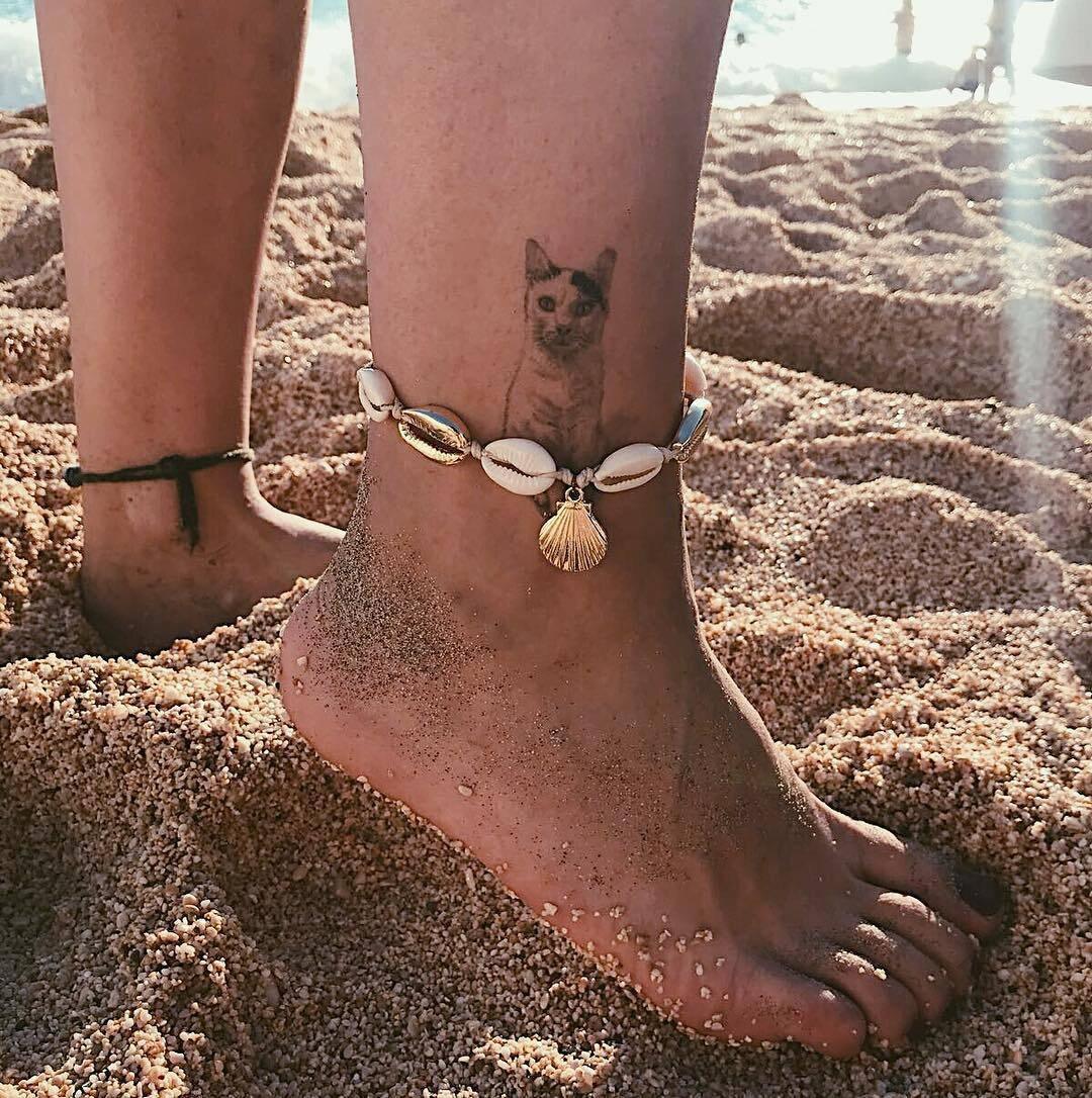 Bracelet de cheville en coquillage étoilé bohème de luxe pour femmes