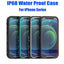 Coque Étanche Premium pour iPhone 14/13/12/11 Pro Max