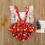 Ensemble de Robe de Princesse de Noël pour Filles Bébés