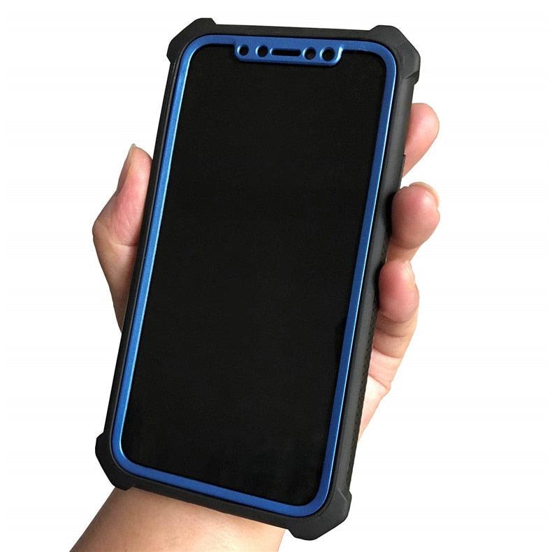 Ultimate Shockproof iPhone Case with Built-in Screen Protector - Korvel