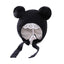 Handmade Modern Trend Winter Knitted Baby Hat with Double Pompoms
