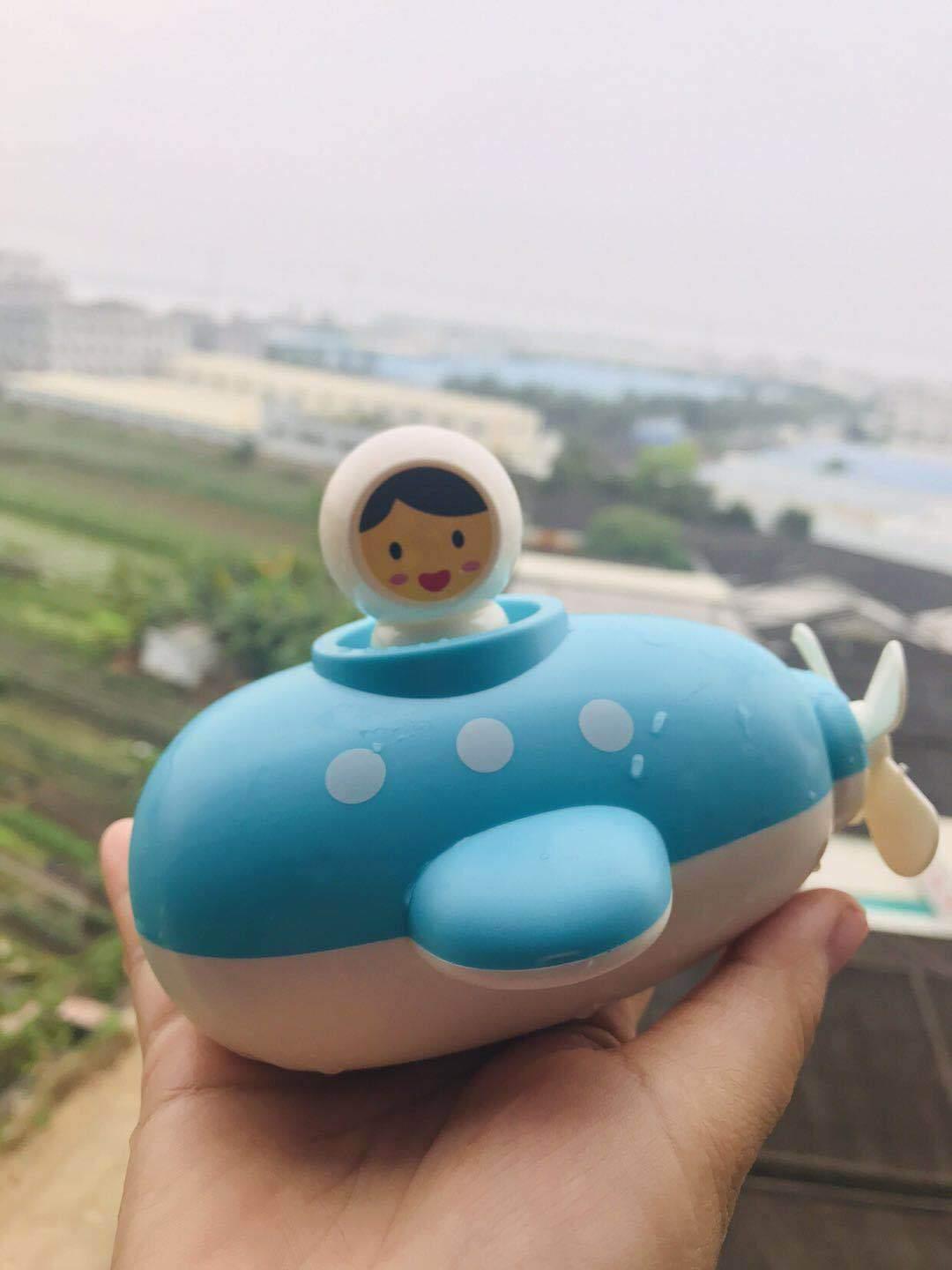Juguete de baño interactivo de pingüino para niños - Divertido rociador de agua