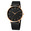 Montre décontractée à quartz pour homme STEVVEX avec bracelet en maille en acier inoxydable