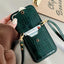 Luxury Love Black Lanyard Phone Case for iPhone